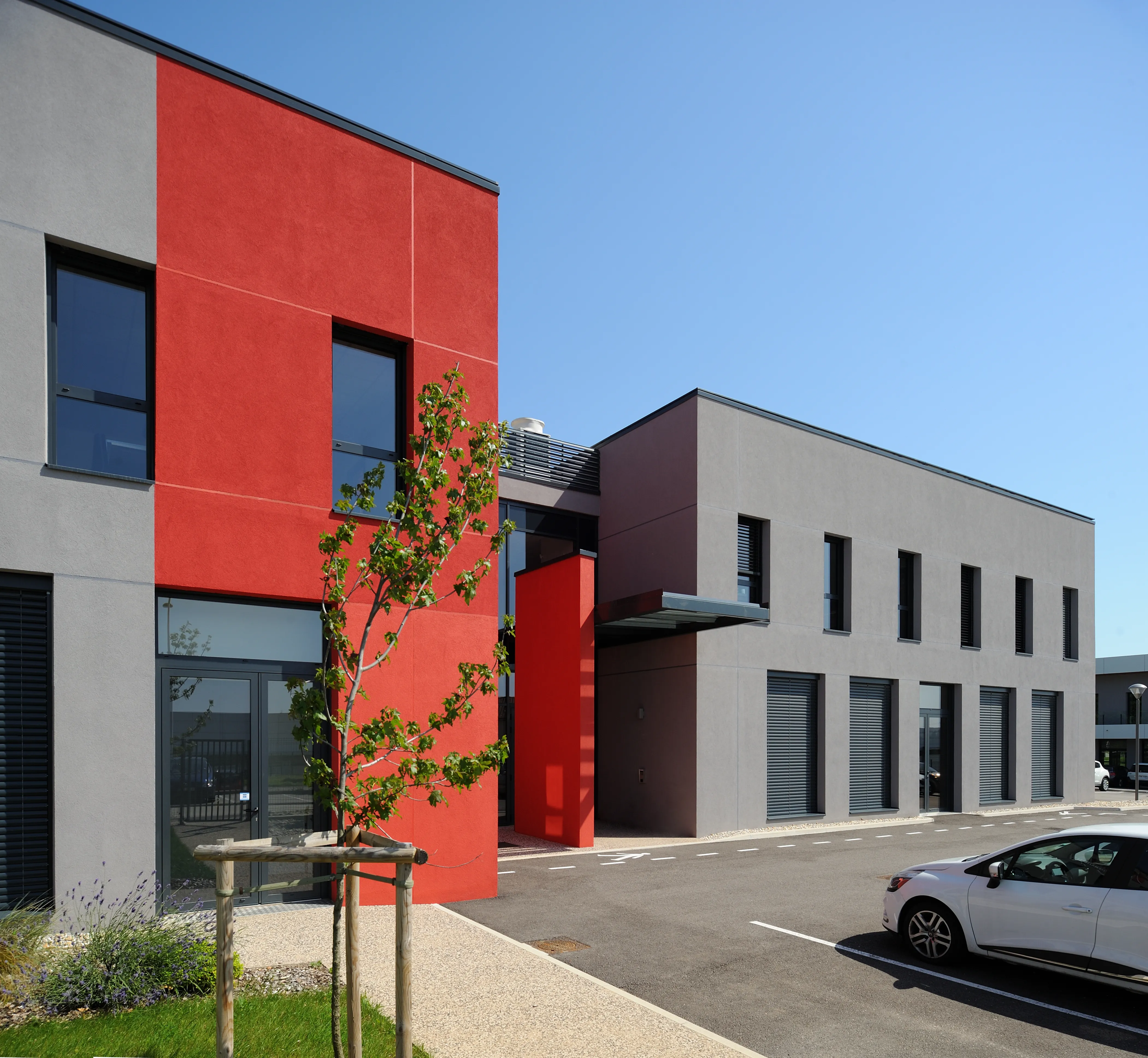 Façade extérieure Granges Bardes Bâtiment A à Bourg-en-Bresse